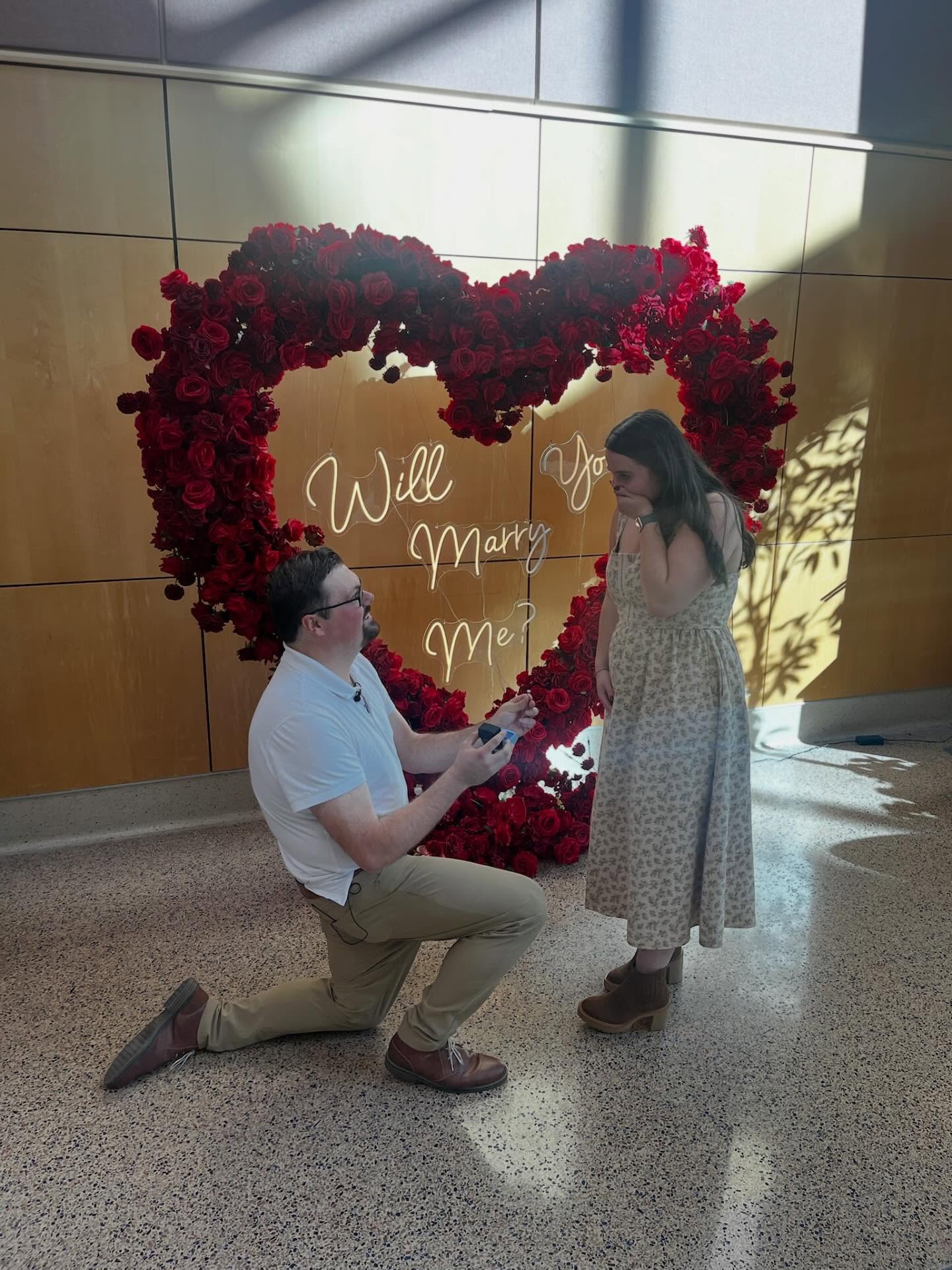Zach and Isabelle engaged