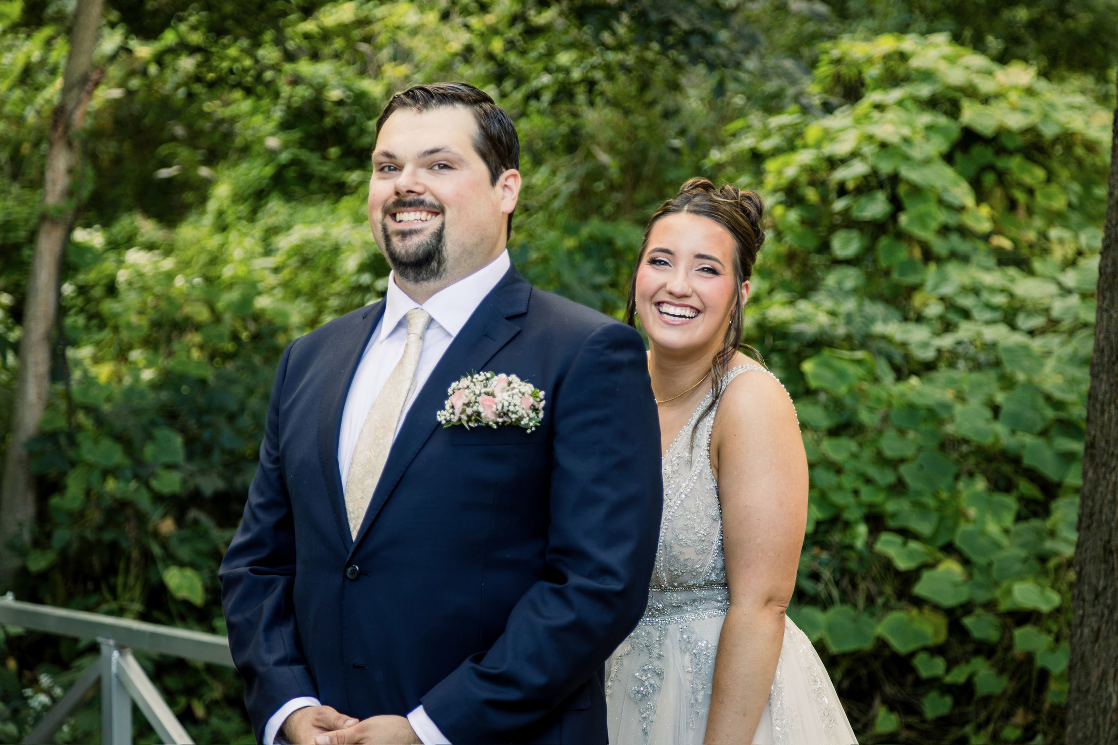 Zach and Isabelle Wedding Moment